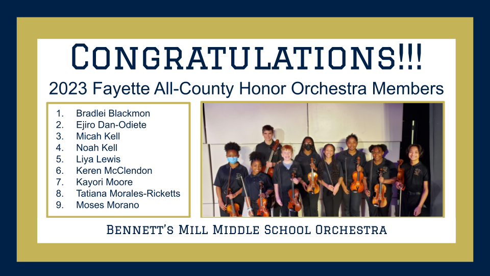  2023 Fayette All County Orchestra